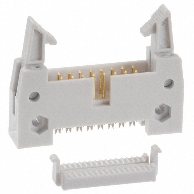 AWH16G-0232-IDC-R CONN HEADER 16POS IDC GOLD