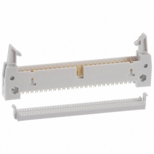 AWH50G-0232-IDC-R CONN HEADER 50POS IDC GOLD