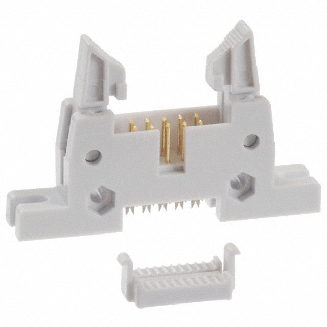 AWH10G-E222-IDC-R CONN HEADER 10POS IDC GOLD