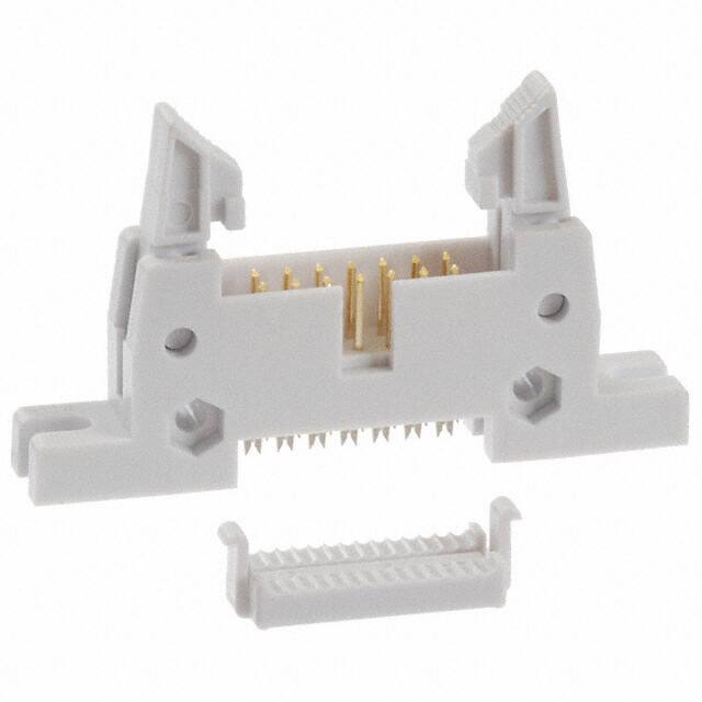 AWH14G-E222-IDC-R CONN HEADER 14POS IDC GOLD