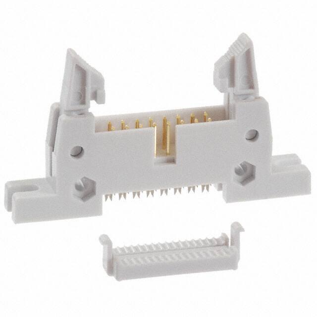 AWH16G-E222-IDC-R CONN HEADER 16POS IDC GOLD