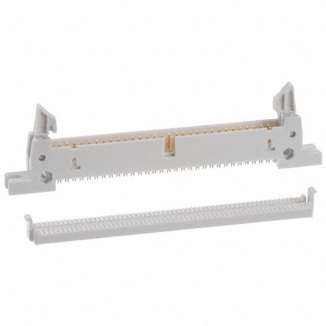 AWH60G-E222-IDC-R CONN HEADER 60POS IDC GOLD