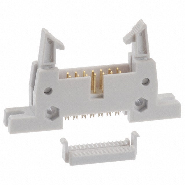AWH14G-E232-IDC-R CONN HEADER 14POS IDC GOLD