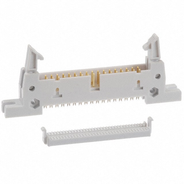 AWH34G-E232-IDC-R CONN HEADER 34POS IDC GOLD