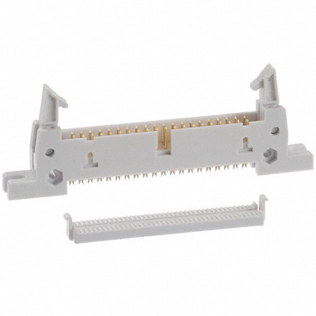 AWH40G-E232-IDC-R CONN HEADER 40POS IDC GOLD