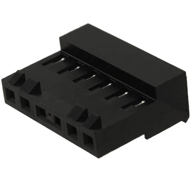 3-644329-6 CONN RCPT 6POS IDC 18AWG TIN