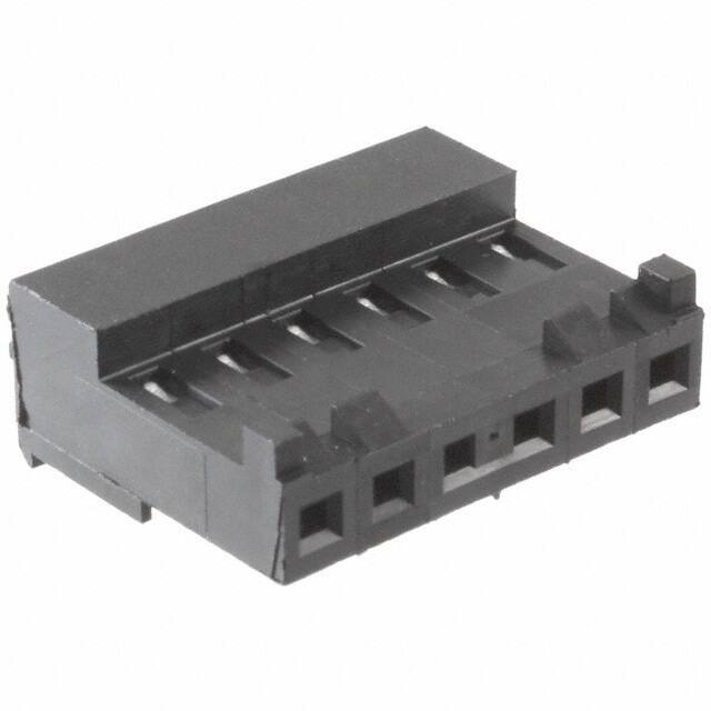 3-644381-6 CONN RCPT 6POS IDC 18AWG TIN