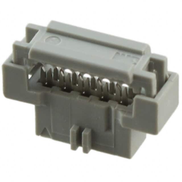 158210-0120 CONN SOCKET 10POS IDC 28AWG GOLD