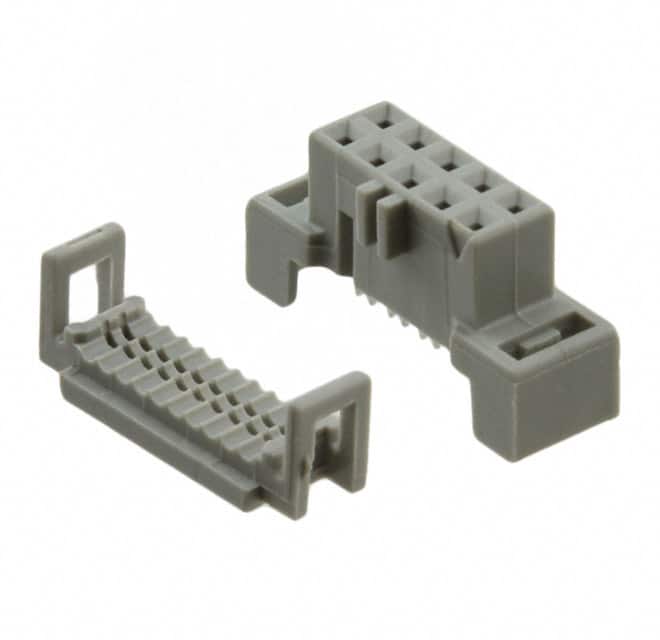 158310-211015 CONN SOCKET 10POS IDC 28AWG GOLD