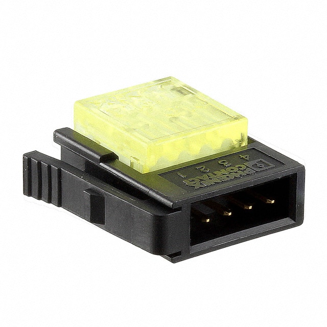 1701016 CONN PLUG 4POS IDC 24-26AWG GOLD
