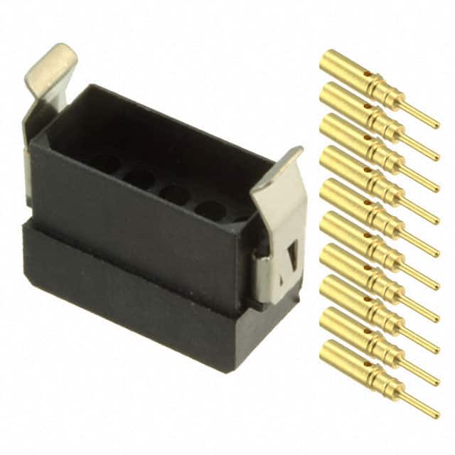 M80-8161005 CONN PLUG 10POS CRIMP 24-28AWG