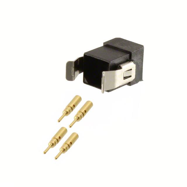 M80-8170405 CONN PLUG 4POS CRIMP 22AWG GOLD