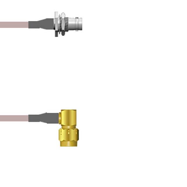Q-010330001003i CBL ASY BNC-SMA J TO P RG178 3"