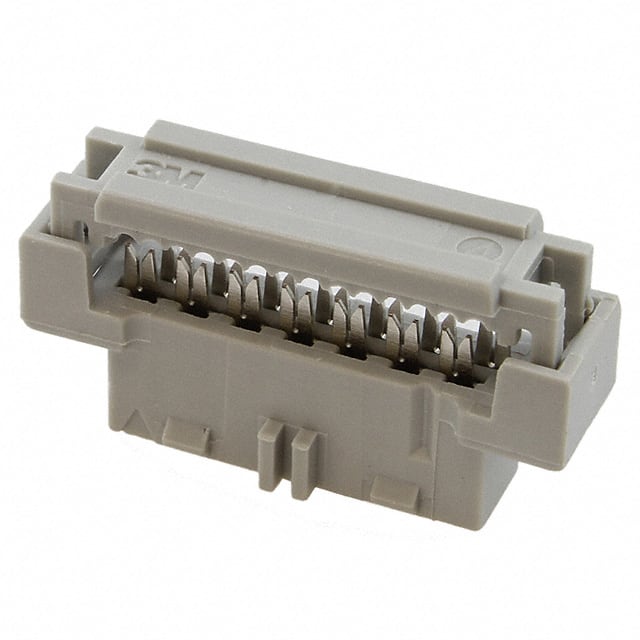 158214-0220 CONN SOCKET 14POS IDC 28AWG GOLD