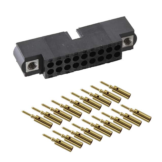 M80-5601805 CONN HEADER 18P CRIMP 22AWG GOLD