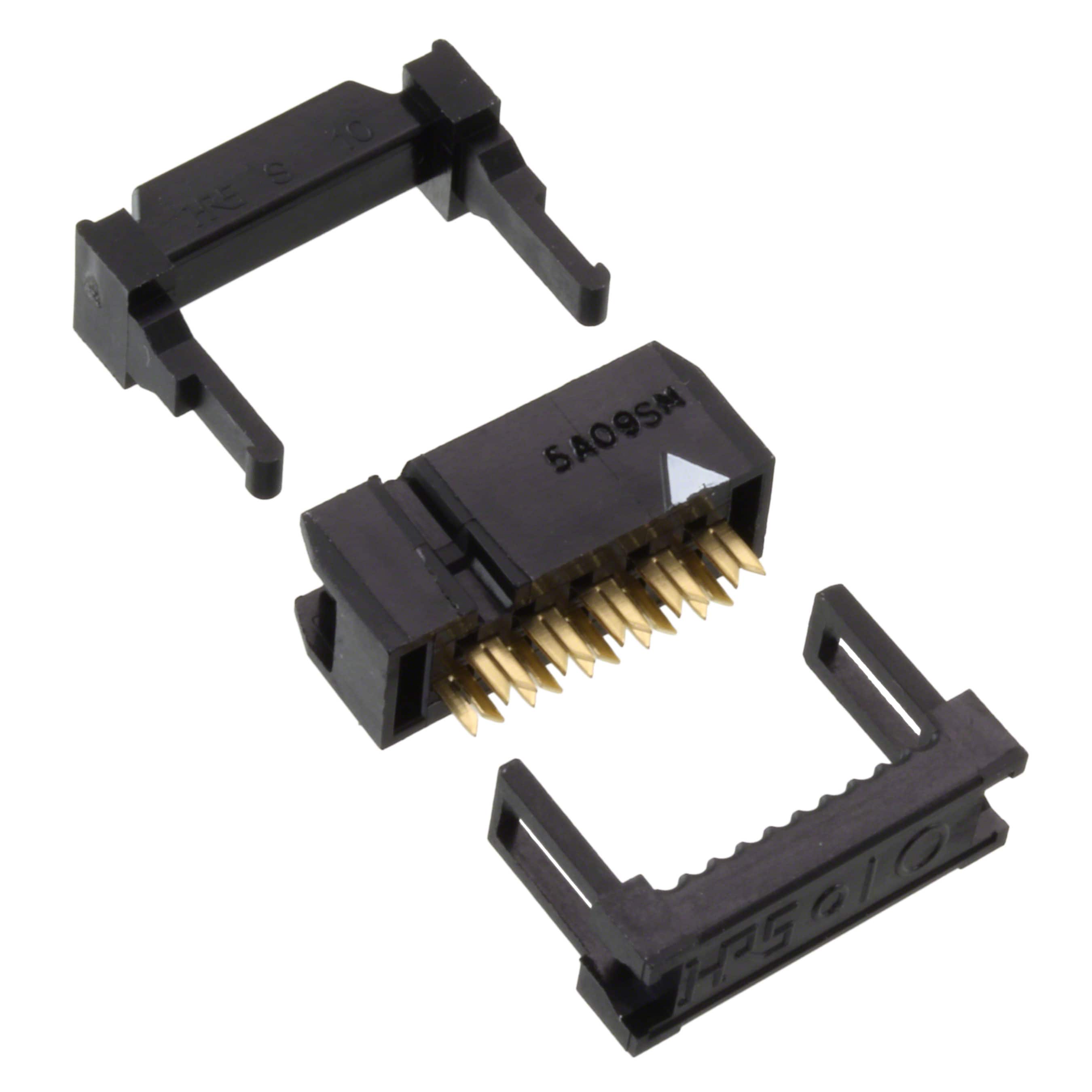 HIF3B-10D-2.54R CONN SOCKET 10POS IDC 28AWG GOLD