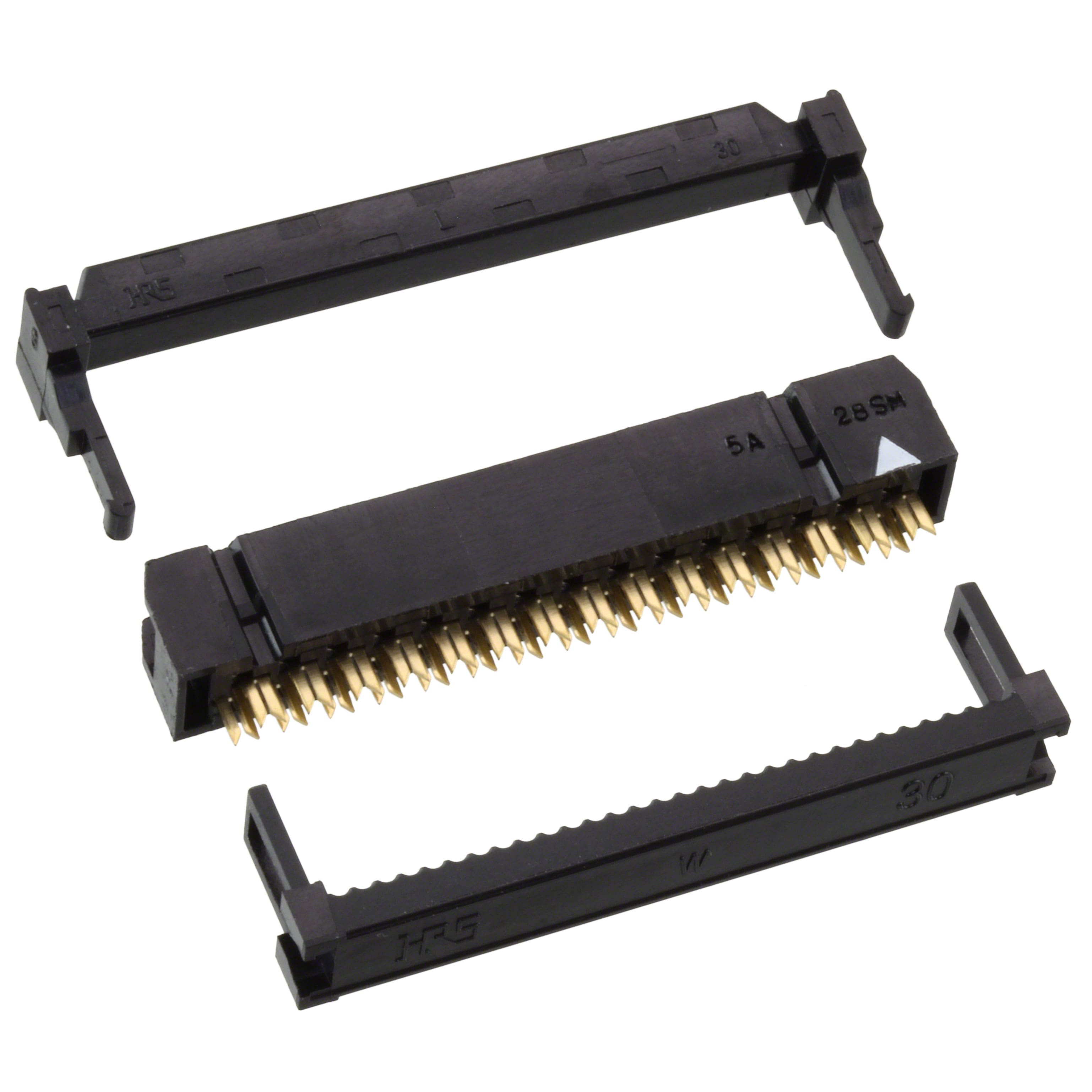 HIF3B-30D-2.54R CONN SOCKET 30POS IDC 28AWG GOLD