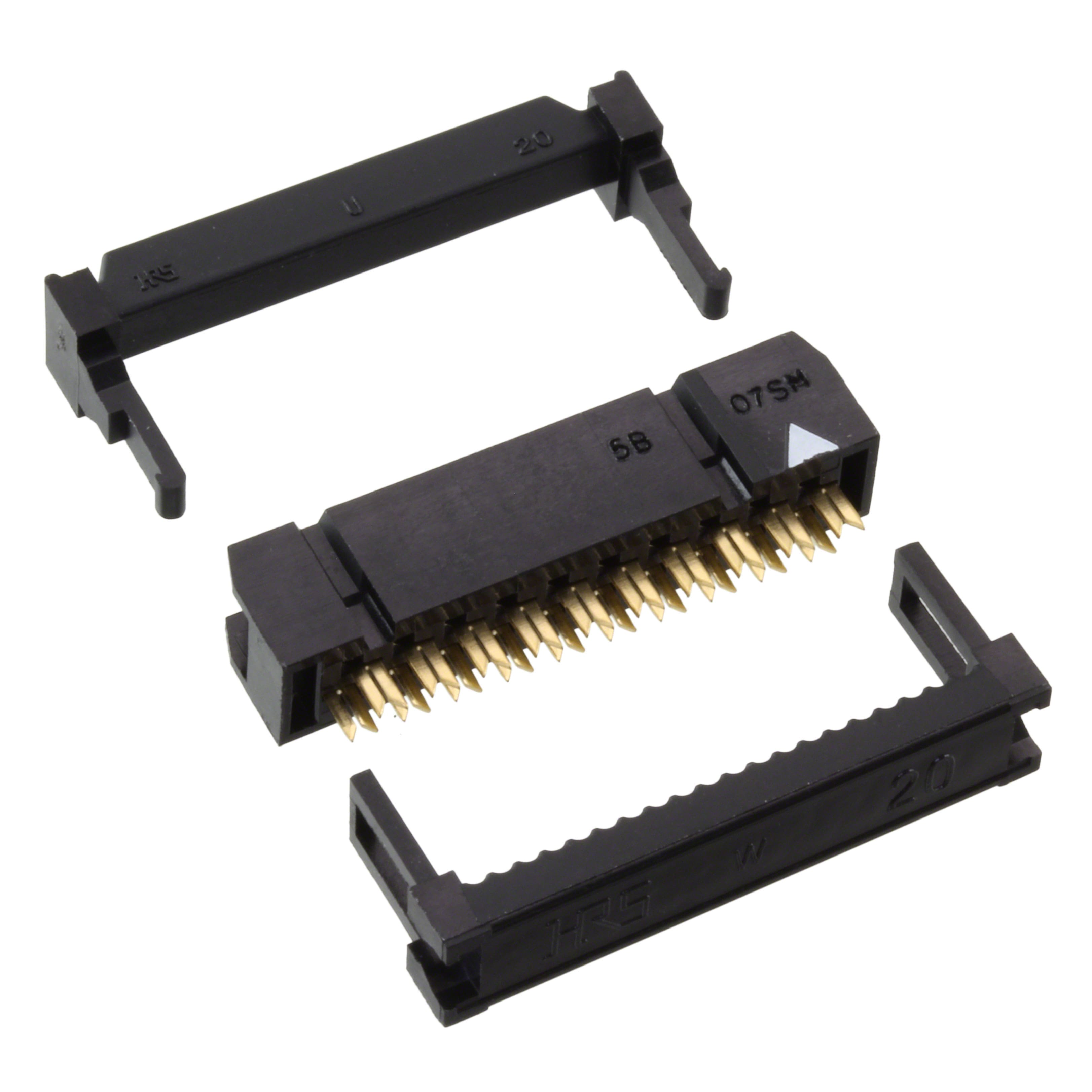 HIF3B-20D-2.54R CONN SOCKET 20POS IDC 28AWG GOLD