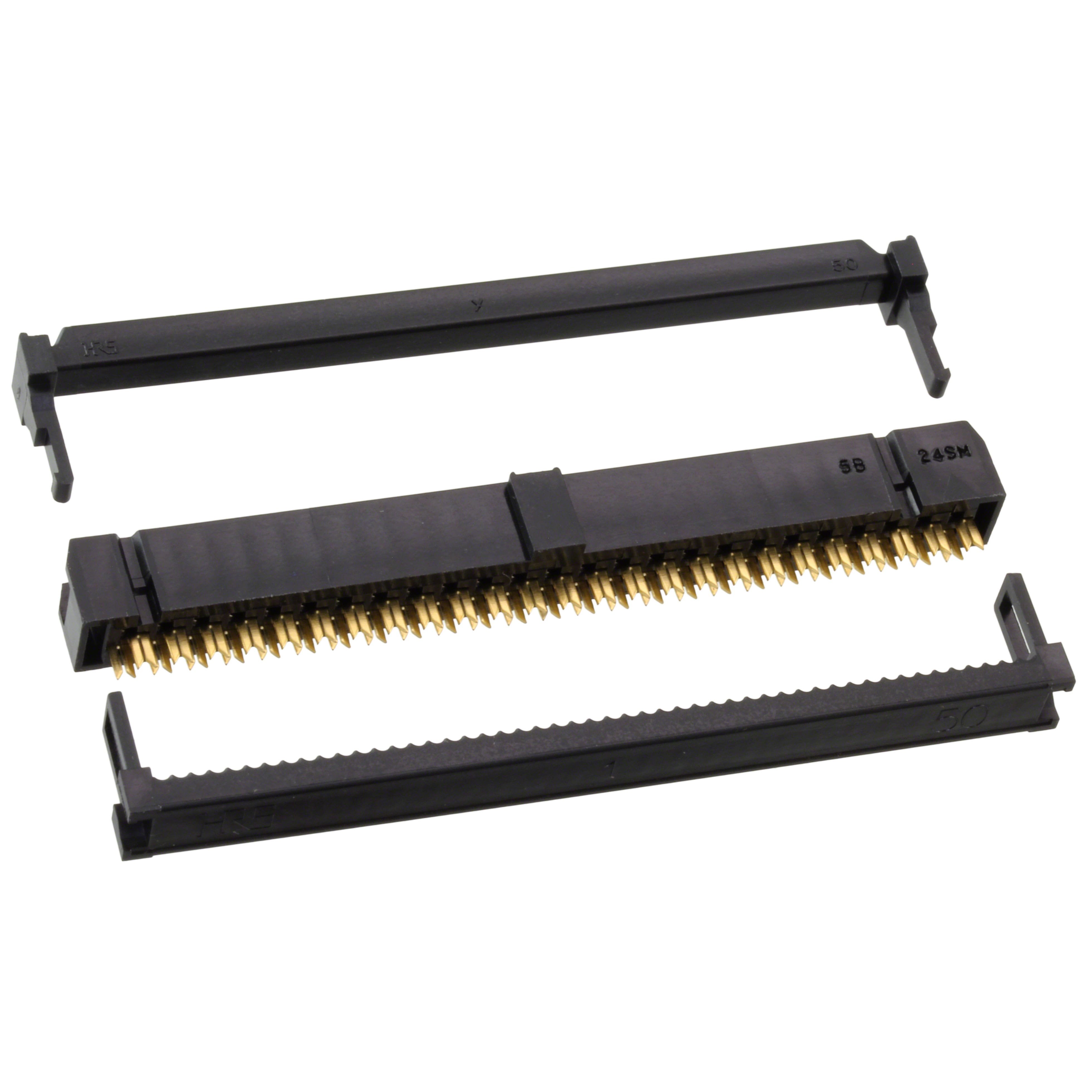 HIF3BB-50D-2.54R CONN SOCKET 50POS IDC 28AWG GOLD