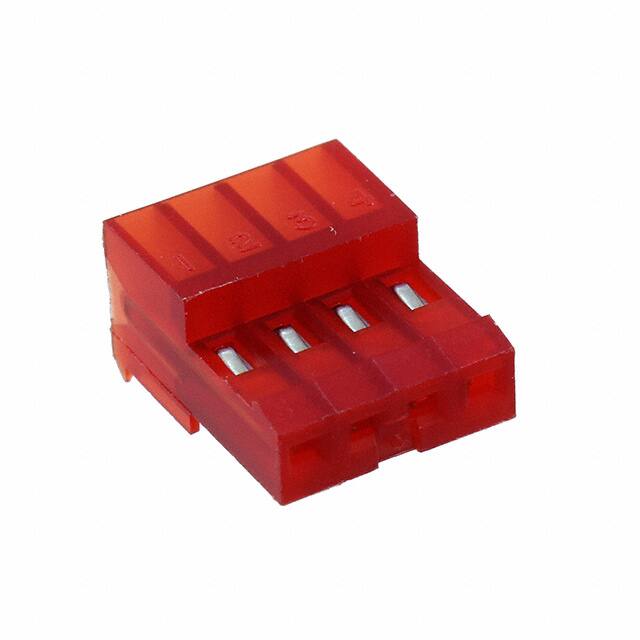 641237-4 CONN RCPT 4POS IDC 22AWG GOLD