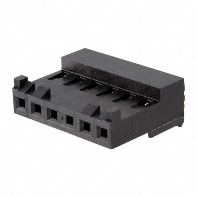 644381-6 CONN RCPT 6P IDC 18AWG TIN-LEAD