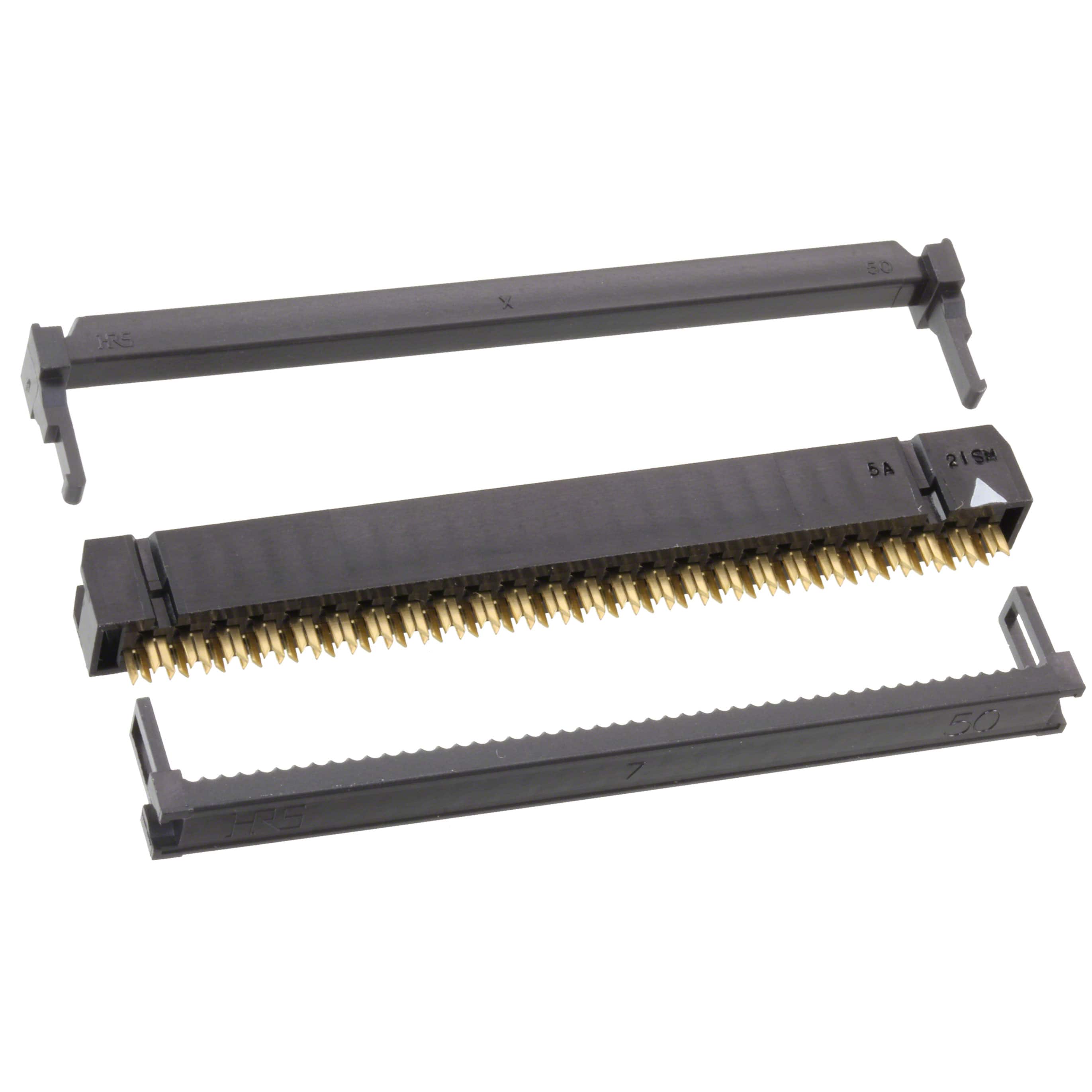HIF3B-50D-2.54R CONN SOCKET 50POS IDC 28AWG GOLD