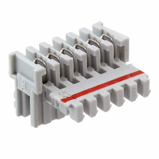 284932-6 CONN RCPT 6POS IDC 22-24AWG TIN