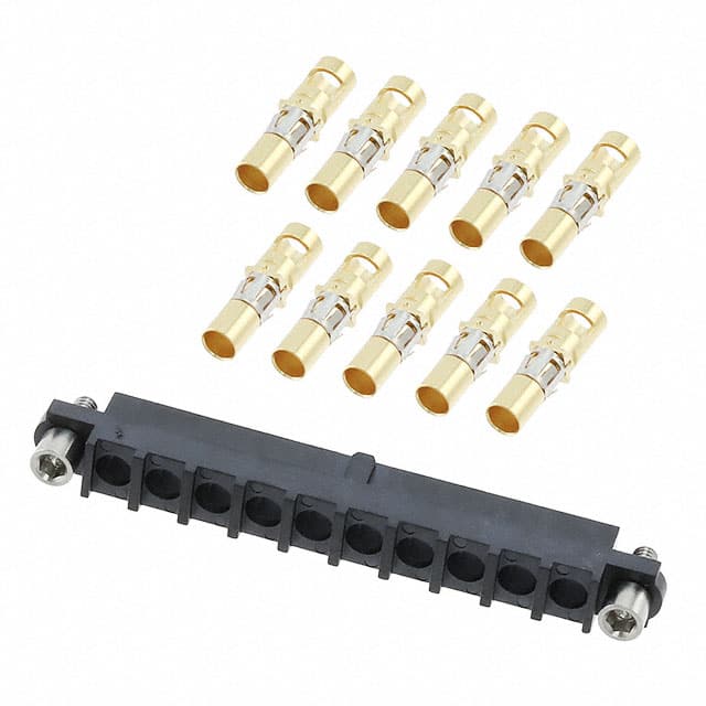 M80-4000000F2-10-325-00-000 CONN RCPT 10POS CRIMP 12AWG GOLD