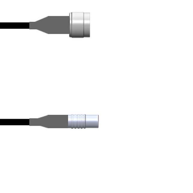 Q-2I0140003003M CBL ASY MCX-N JK TO PLG RG174 3M