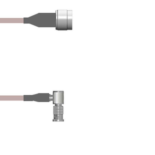 Q-2I05G0005018i CBL ASY HD-BNC TO N PL RG316 18"
