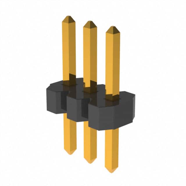 GRPB031VWVN-RC CONN HEADER VERT 3POS 1.27MM