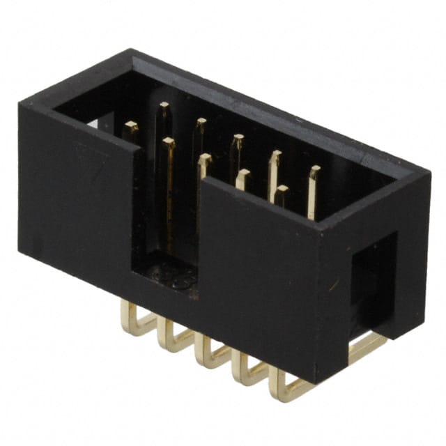 302-R101 CONN HEADER R/A 10POS 2.54MM