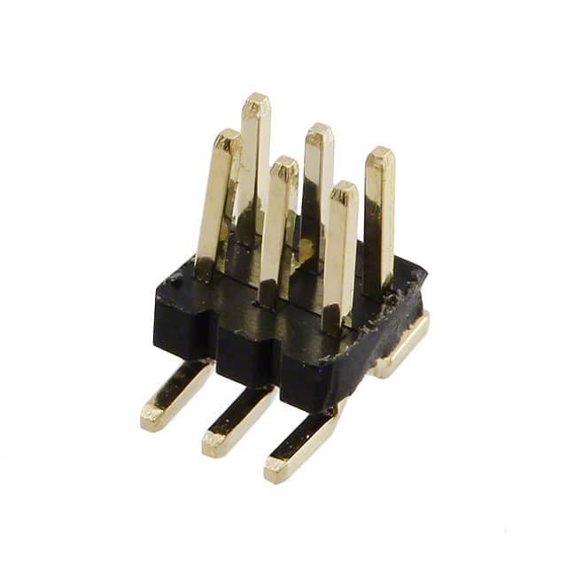 GRPB032VWQS-RC CONN HEADER SMD 6POS 1.27MM