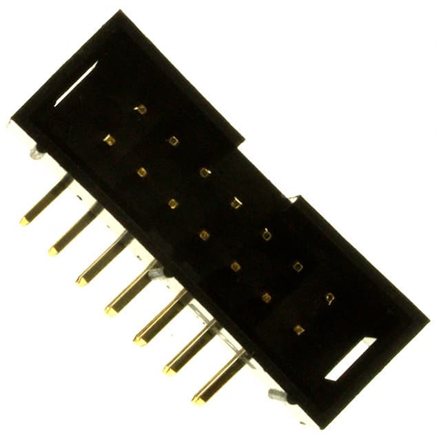 SBH11-PBPC-D07-RA-BK CONN HEADER R/A 14POS 2.54MM