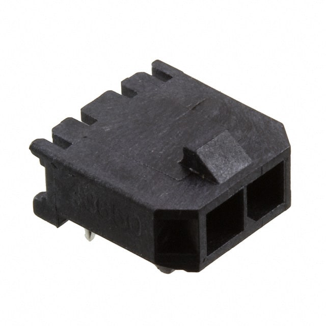 0436500200 CONN HEADER R/A 2POS 3MM