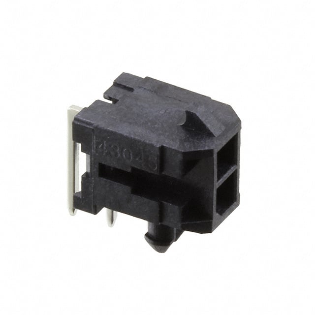0430450200 CONN HEADER R/A 2POS