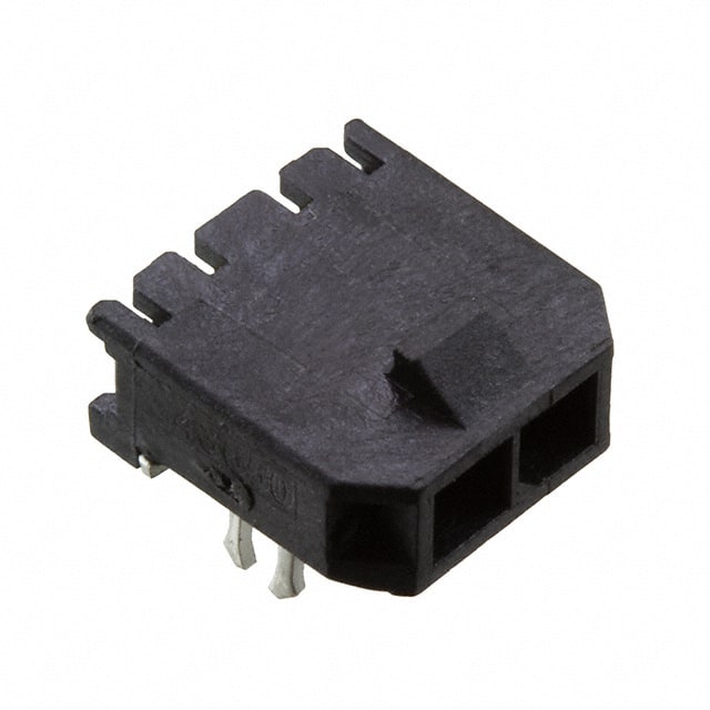 0436500203 CONN HEADER R/A 2POS 3MM