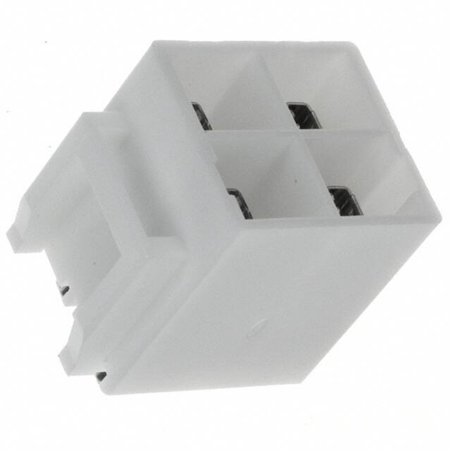 B04P-VL CONN HEADER VERT 4POS 6.2MM