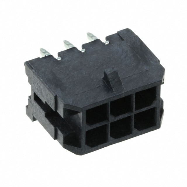 0430450612 CONN HEADER VERT 6POS 3MM