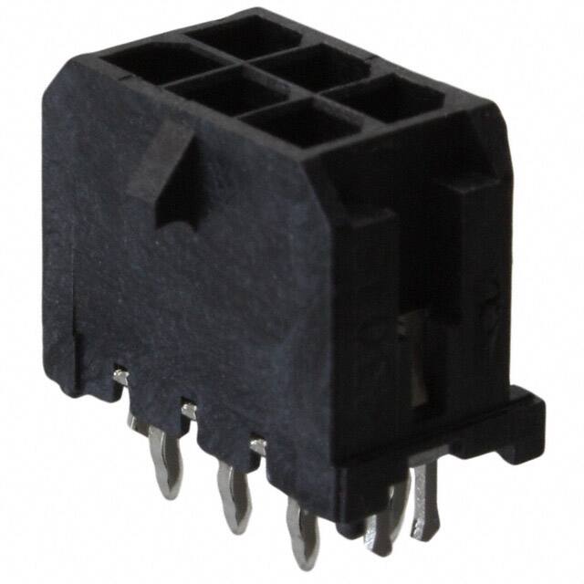 0430450624 CONN HEADER VERT 6POS 3MM