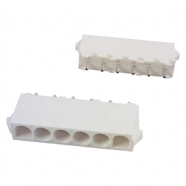 641831-1 CONN HEADER VERT 6POS 6.35MM