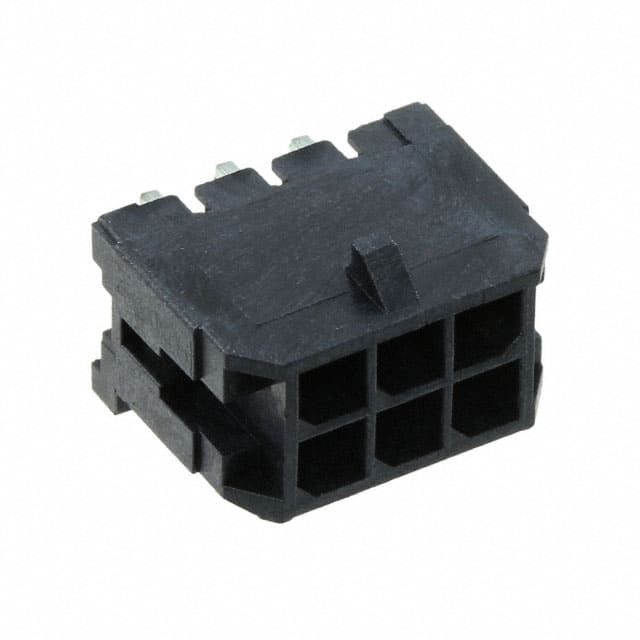 0430450600 CONN HEADER R/A 6POS 3MM