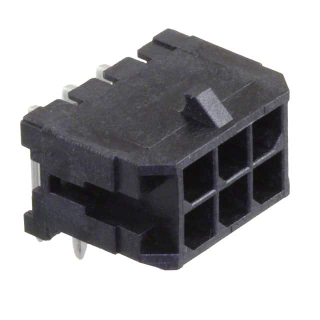 0430450602 CONN HEADER R/A 6POS 3MM