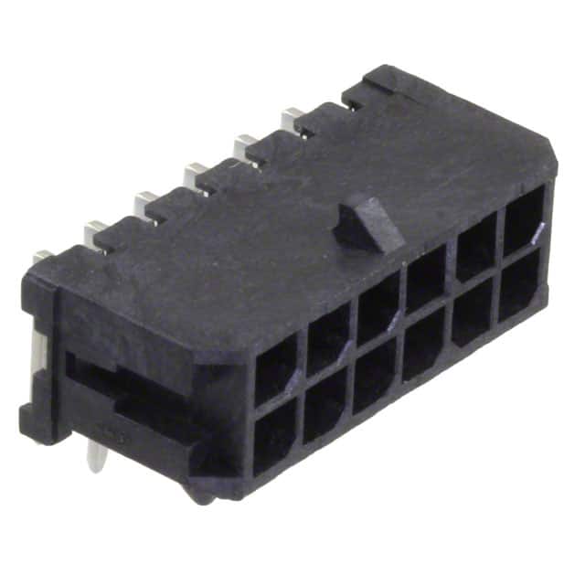 0430451200 CONN HEADER R/A 12POS 3MM