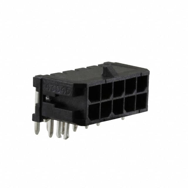 0430451022 CONN HEADER R/A 10POS 3MM