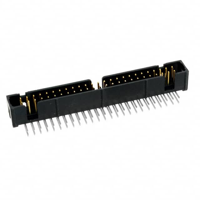 N2550-5002-RB CONN HEADER R/A 50POS 2.54MM