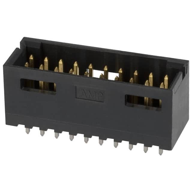 102618-8 CONN HEADER VERT 20POS 2.54MM