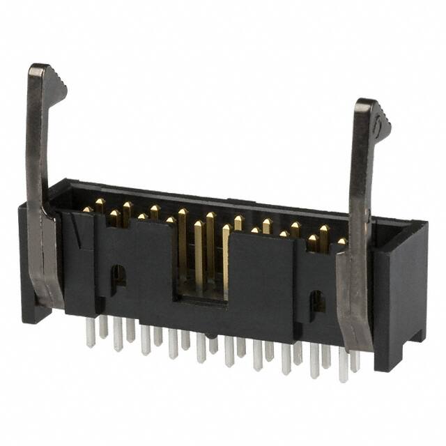 1761606-7 CONN HEADER VERT 20POS 2.54MM