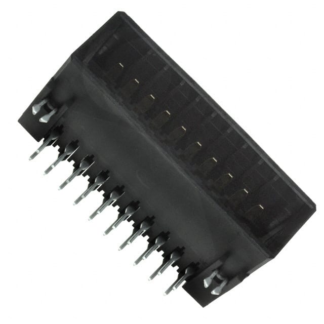 178308-3 CONN HEADER R/A 20POS 3.81MM