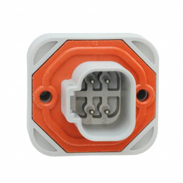 DT15-4P CONN HEADER VERT 4POS 4.44MM